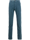 INCOTEX SLIM-FIT CORDUROY TROUSERS