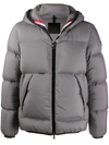 Moncler Champsaur Padded Jacket In Grey