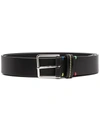 PS BY PAUL SMITH CONTRAST STITCHING BUCKLE BELT