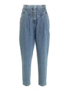 PHILOSOPHY DI LORENZO SERAFINI CARROT FIT JEANS IN BLUE