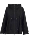 BURBERRY BURBERRY LOGO TAPE HOODED JACKET