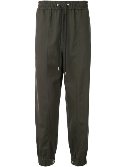 3.1 Phillip Lim / フィリップ リム Serge Wool-blend Jogger In Green