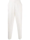 PAUL SMITH MID-RISE TAPERED TROUSERS