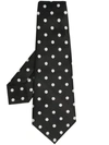 DOLCE & GABBANA SILK POLKA DOT TIE