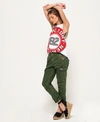 SUPERDRY GIRLFRIEND CROPPED CARGO PANTS,2123631500037MR7030