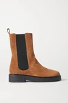 STAUD PALAMINO SUEDE CHELSEA BOOTS