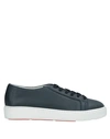 Santoni Sneakers In Dark Blue