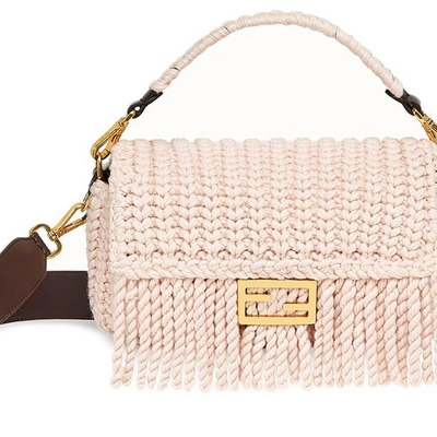 Fendi Baguette In Rose