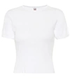 Re/done White Hanes Edition 1950s Boxy T-shirt In White