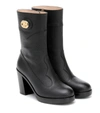 GUCCI LEATHER ANKLE BOOTS,P00488833