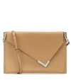 ISABEL MARANT TRYNE LEATHER CLUTCH,P00513790