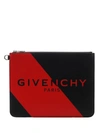 GIVENCHY GIVENCHY COLOUR BLOCK CLUTCH BAG