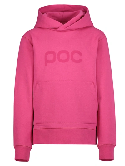 Poc Kids Hoodie For Girls In Fucsia