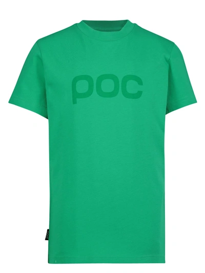 Poc Kids T-shirt For Unisex In Green