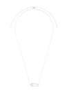 APM MONACO BABY XL SAFETY PIN NECKLACE