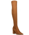 Steve Madden Women's Jacoby Thigh-high Over-the-knee Boots In Chestnut