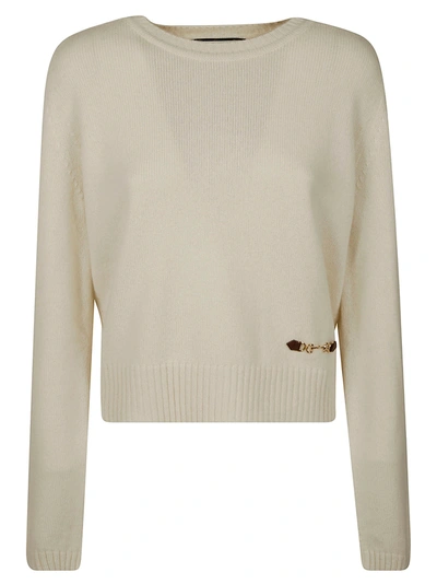 Gucci Long-sleeve Jumper In Ivory