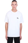 Stussy T-shirt - White Cotton In White