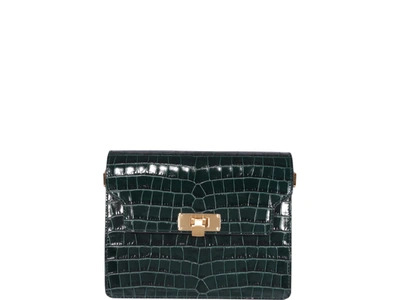 Marge Sherwood Vintage Brick Bag In Green