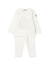 MONCLER WHITE SPORTY TRACKSUIT,8M73410809EH 034