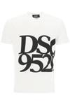 Dsquared2 Anniversary T-shirt With Dsq 95/20 Print In White,black