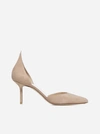 FRANCESCO RUSSO SUEDE PUMPS