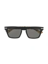 Cutler And Gross 1357-02 Square-frame Sunglasses In Yellow