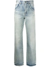 SAINT LAURENT JEANS IM DISTRESSED-LOOK