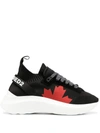 DSQUARED2 LOGO-MOTIF LACE-UP trainers