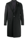 LARDINI SINGLE-BREASTED TAILORED COAT