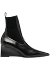 JIL SANDER POINTED TOE BOOTS