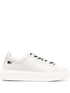 WOOLRICH CONTRAST-LACE SNEAKERS