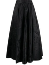 MM6 MAISON MARGIELA WRINKLED PLEATED SKIRT