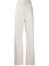 JACQUEMUS TAILORED LINEN TROUSERS