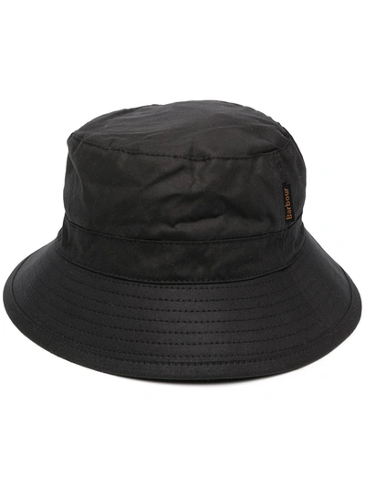 BARBOUR STITCH DETAIL BUCKET HAT