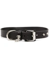 DSQUARED2 CALF LEATHER DOG COLLAR