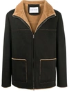 STAND STUDIO FAUX SHEARLING JACKET