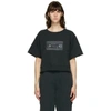 MM6 MAISON MARGIELA MM6 MAISON MARGIELA BLACK GRAPHIC SWEATSHIRT