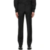 GIVENCHY BLACK SKINNY-FIT TROUSERS