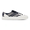 GIVENCHY NAVY CHAIN TENNIS LIGHT SNEAKERS