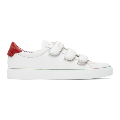 Givenchy 白色 Urban Knots 运动鞋 In 112-white/r