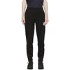 MONCLER BLACK FRENCH TERRY LOUNGE PANTS