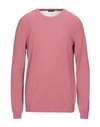 Zanone Sweaters In Pink