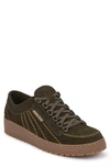 Mephisto Rainbow Casual Shoe - Dark Brown In Moss Suede