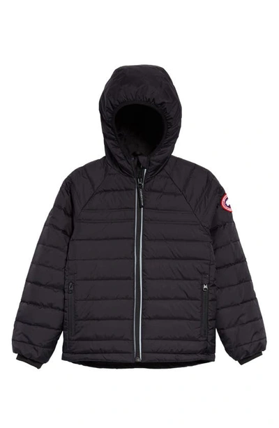 Canada Goose Kids' Sherwood Padded Shell-down Jacket 7-16 Years In Black