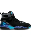 Nike Air Jordan 8 Retro Sneakers In Black