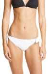 Dolce & Gabbana Side Tie Bikini Bottoms In Optical White