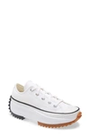 Converse Chuck Taylor® All Star® Run Star Hike Low Top Platform Sneaker In White