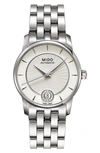 MIDO BARONCELLI DIAMOND AUTOMATIC BRACELET WATCH, 33MM,M0072071103600