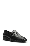 SCHUTZ ALLYSON STUDDED PENNY LOAFER,S2116300020001